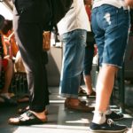 people standing on their feet
