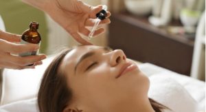 facial application