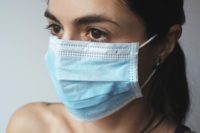 a face mask