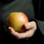 an apple