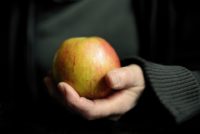 an apple